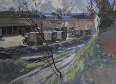 'Ambulance Depot at Etaples', Ernest Proctor