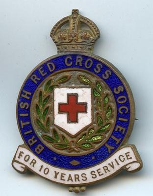 10 Year Service badge