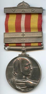 Voluntary Medical Service Medal awarded to A.W. Lambert.