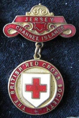 British Red Cross County badge: Jersey Channel Islands