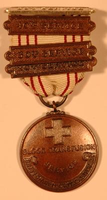British Red Cross Society Blood Transfusion Service Medal