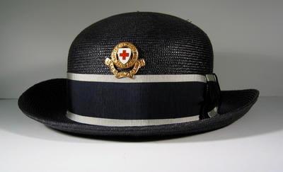 British Red Cross regulation straw hat