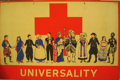 One of a set of Junior Red Cross posters: Universality