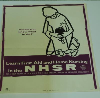 National Hospital Service Reserve recruitment poster
