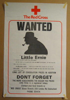 poster advertising "Little Ernie" lottery