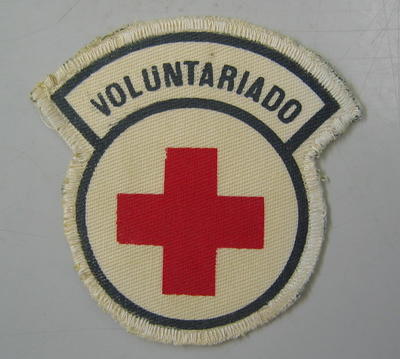 Cloth badge: Voluntariado