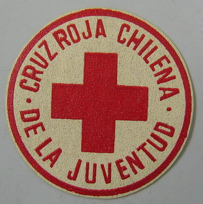 Cloth badge: Cruz Roja Chilena De La Juventud