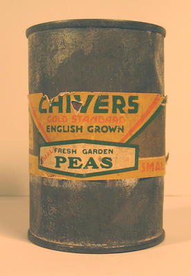 Tin of Chivers Gold Standard English Grown Fresh Garden Peas