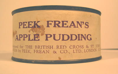 Tin of Peek Frean's Apple Pudding