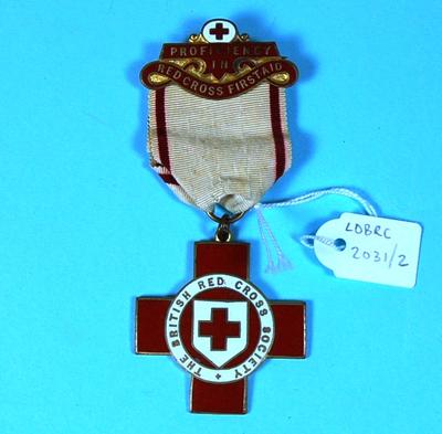 Proficiency in First Aid badge