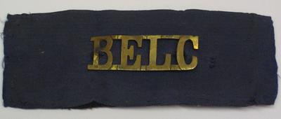 pair of BELC insignia