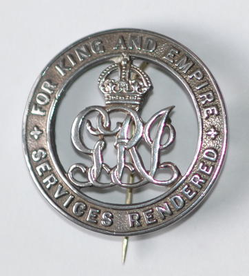 Silver War badge