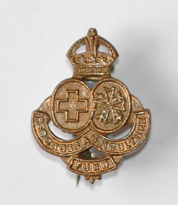 badge: Red Cross Agricultural Fund
