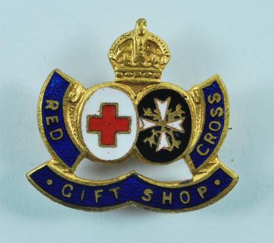 Red Cross Gift Shop badge