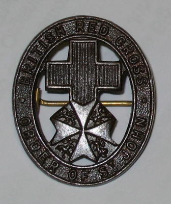 Joint War Committee hat badge (brown coloured)
