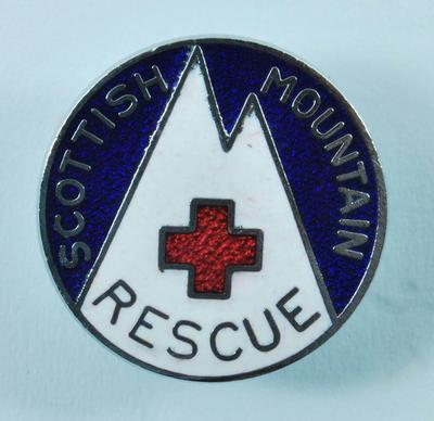 Scottish Mountain Rescue badge; Medals and Badges/badge; 2440/2