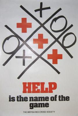 poster advertising the British Red Cross