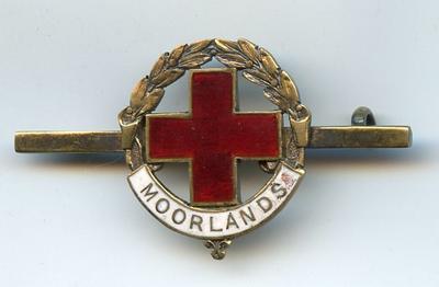 souvenir badge: Moorlands