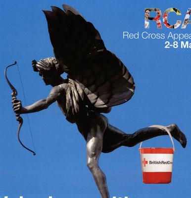 Red Cross Appeal Week 2-8 May 2010 keyring : Eros