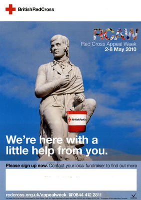 Red Cross Appeal Week fundraising poster