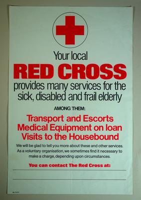 "Your Local Red Cross"