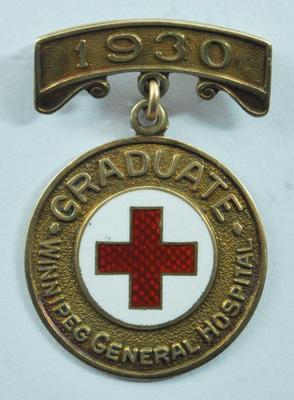 'Graduate Winnipeg General Hospital' badge