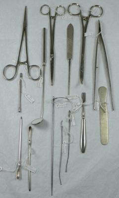 Box of surgical instruments
