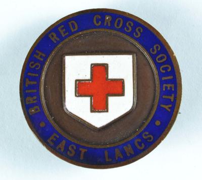 Membership badge: British Red Cross Society East Lancs