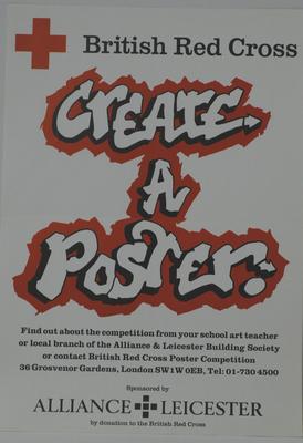 Poster for: 'BRC Create a Poster' Competition for children in association with the Alliance and Leicester Building Society.