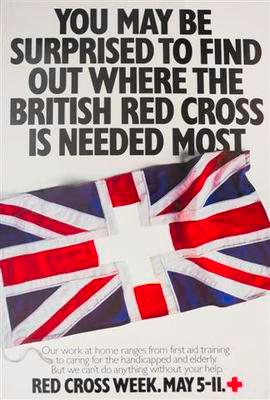 Red Cross Week poster: Red Cross Week May 5-11 1985