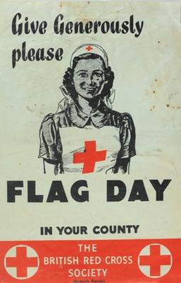Poster advertising a Flag Day