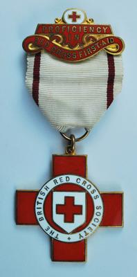 British Red Cross Proficiency badge in Red Cross First Aid