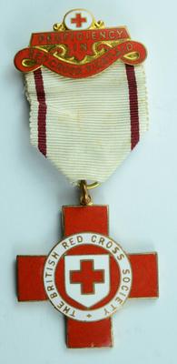 Proficiency badge in Red Cross First Aid