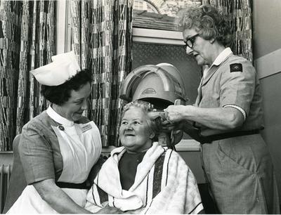 Glamorgan Branch hair care service at St David's Hospital, Cardiff