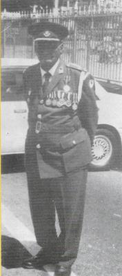Albert McAllister, British Red Coss volunteer during the Second World War