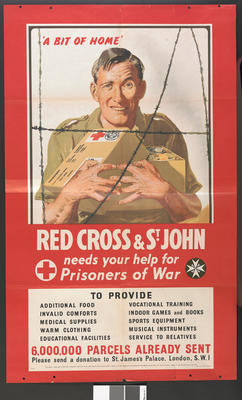 Red Cross & St John fundraising poster