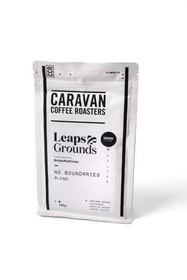 Leaps & Grounds bag of coffee