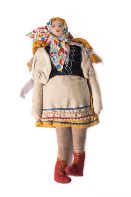 Doll dressed in traditional Polish costume