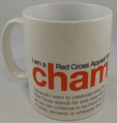 Red Cross Appeal Week mug; Fundraising/mug; 2835