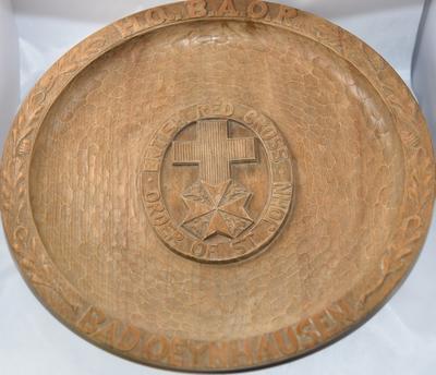 Commemorative plate: British Red Cross, Order of St John and British Army of the Rhine