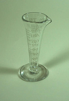 Measuring glass
