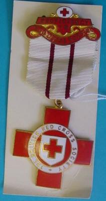 Proficiency badge in Red Cross Nursing