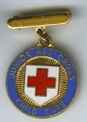 Junior Red Cross Proficiency badge in Child Care