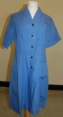 Member's indoor uniform lupin cotton dress