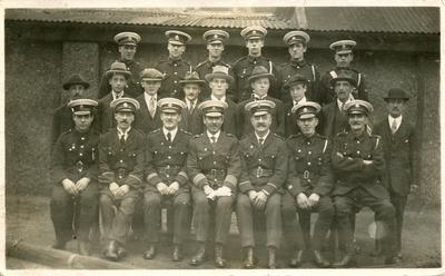 Photograph showing group of London/59 Detachment