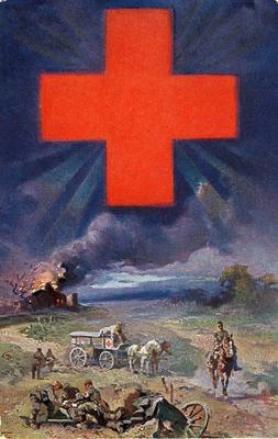 Red Cross Postcard