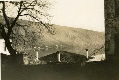 Black and white photograph of Kastoria - Balkan War 1912-1913
