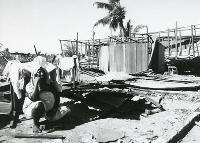 Black and white photograph used in Red Cross News
