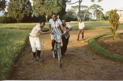 Colour photograph of Primary Health care in Uganda December 1981