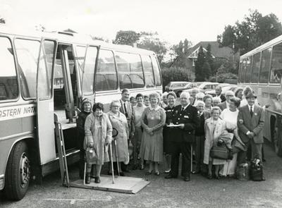 About to Board the Coach for 1987 Pontins Holidays; RCB/2/13/5/57